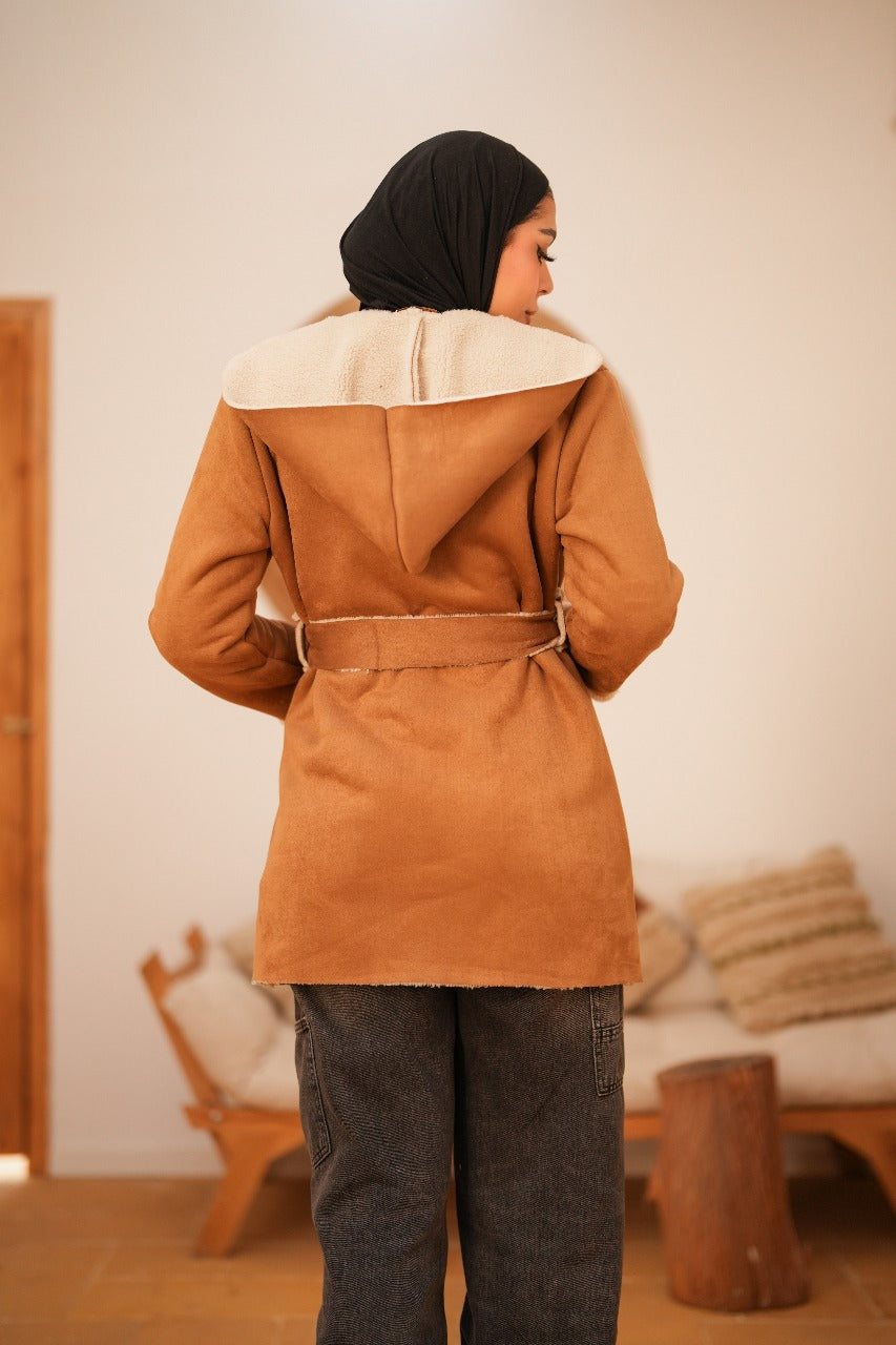 Winter Cozy Jacket - Camel